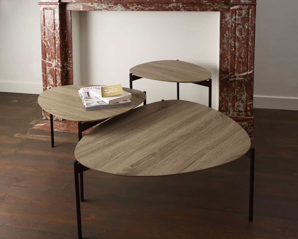 Salontafel GUILLAUME - Zwart PMX 34255-NAT-15