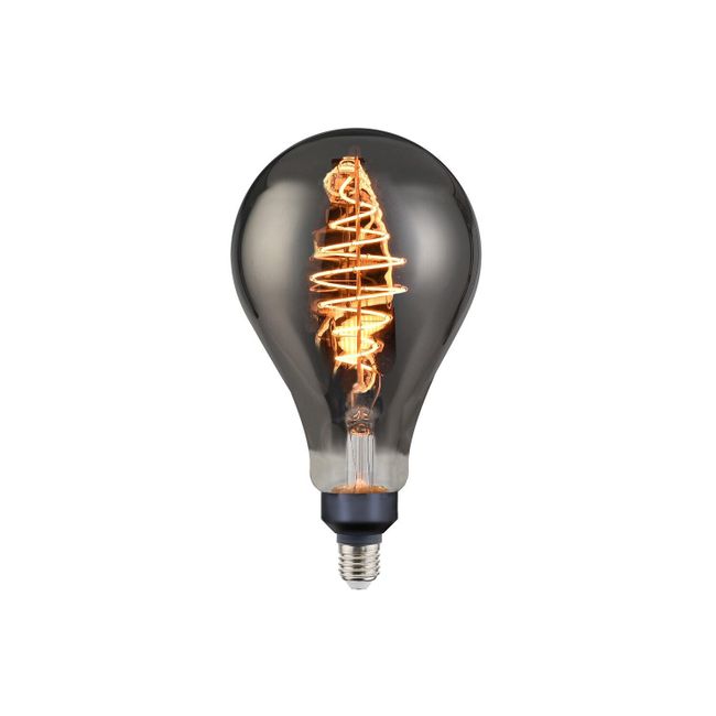 Lichtbron E27/LED 8,5W spiraal - Smoked