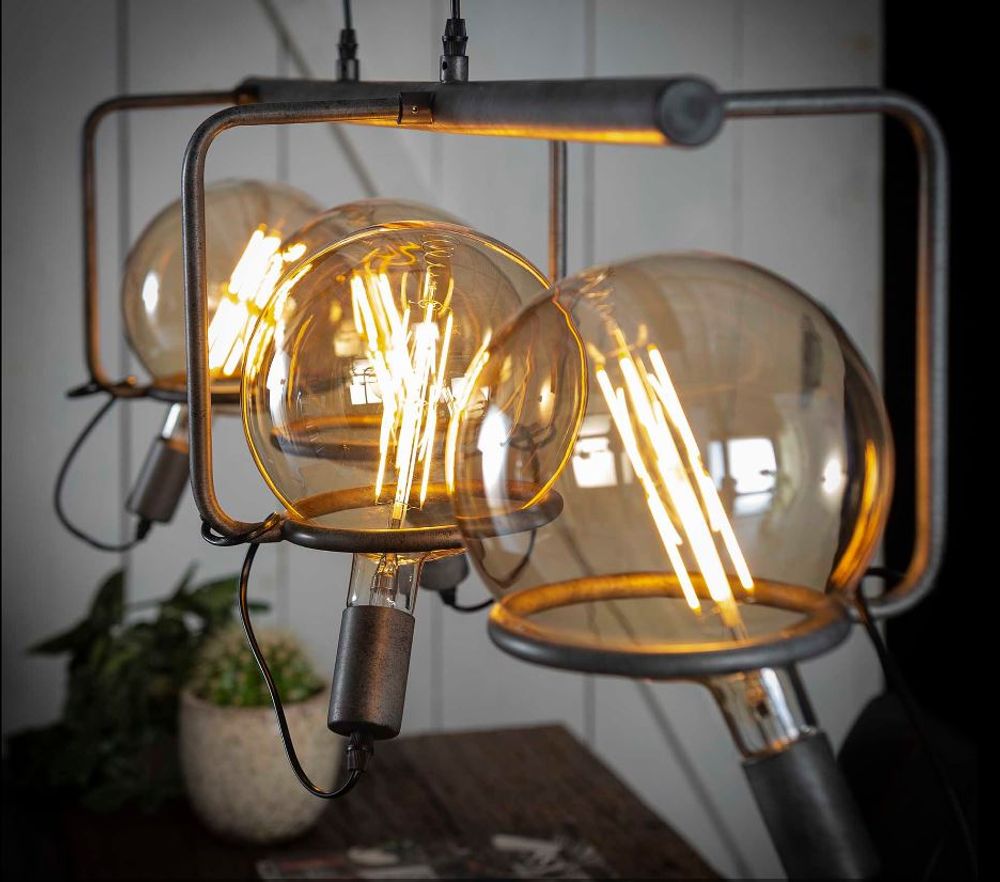 Hanglamp SATURN - Oud zilver ZLS 7745-29