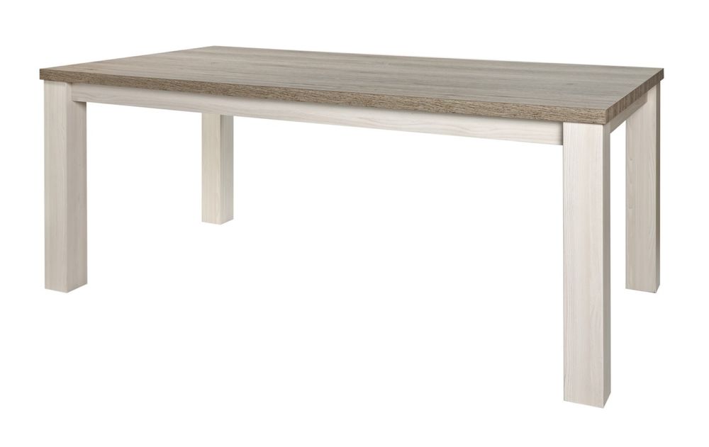 Eetkamertafel YORK - Lariks & Crystal Oak Beig MBR YO T17T