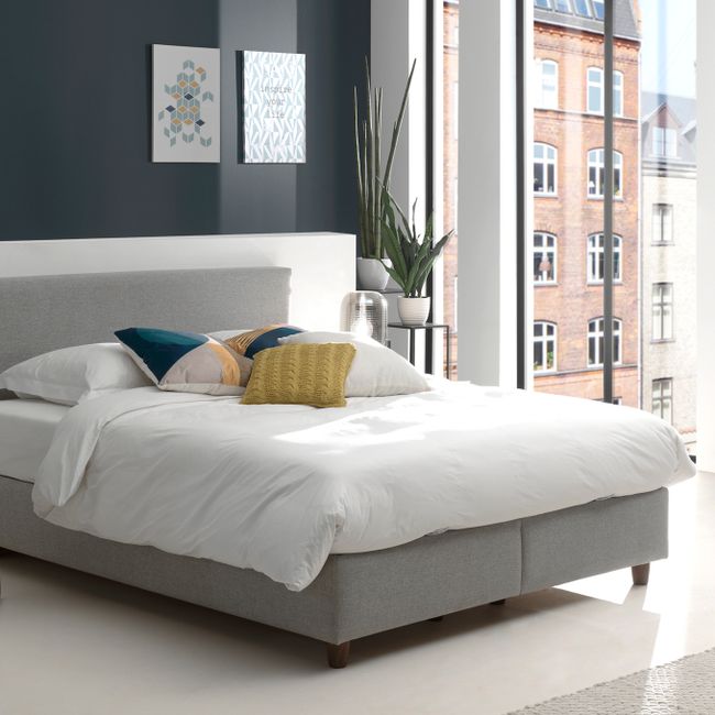 Bed MECHELEN incl. matras en opbergboxen