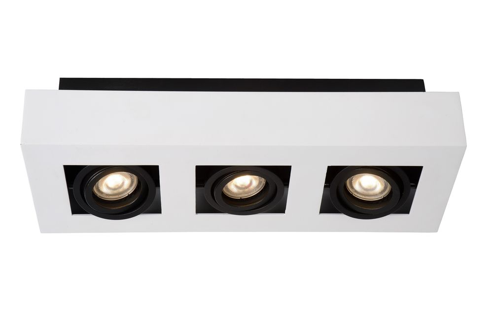 Spot XIRAX 3 spots - Zwart LCD091191631