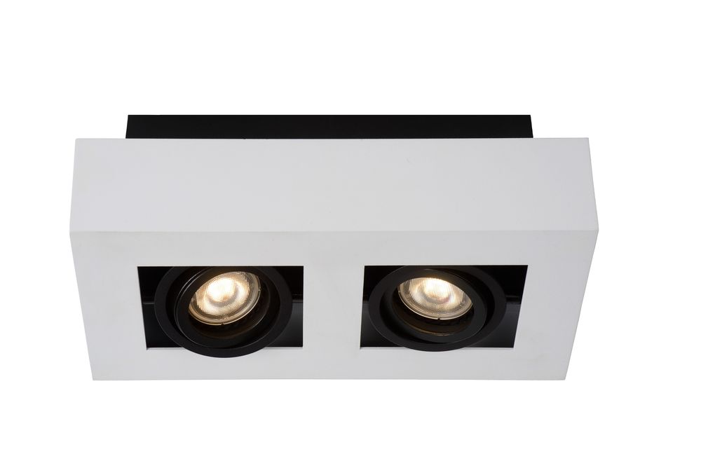 Spot XIRAX 2 spots - Zwart LCD091191131