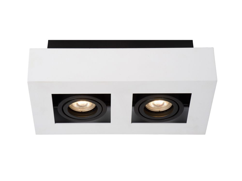 Spot XIRAX 2 spots - Zwart LCD091191131