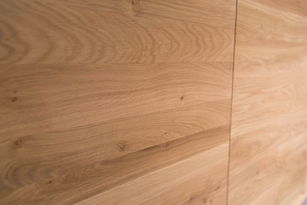 Vitrinekast incl. led ZEN - Smoked oak FDF-15-000207