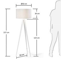Vloerlamp IGUAZU - Zwart KAV A639E05