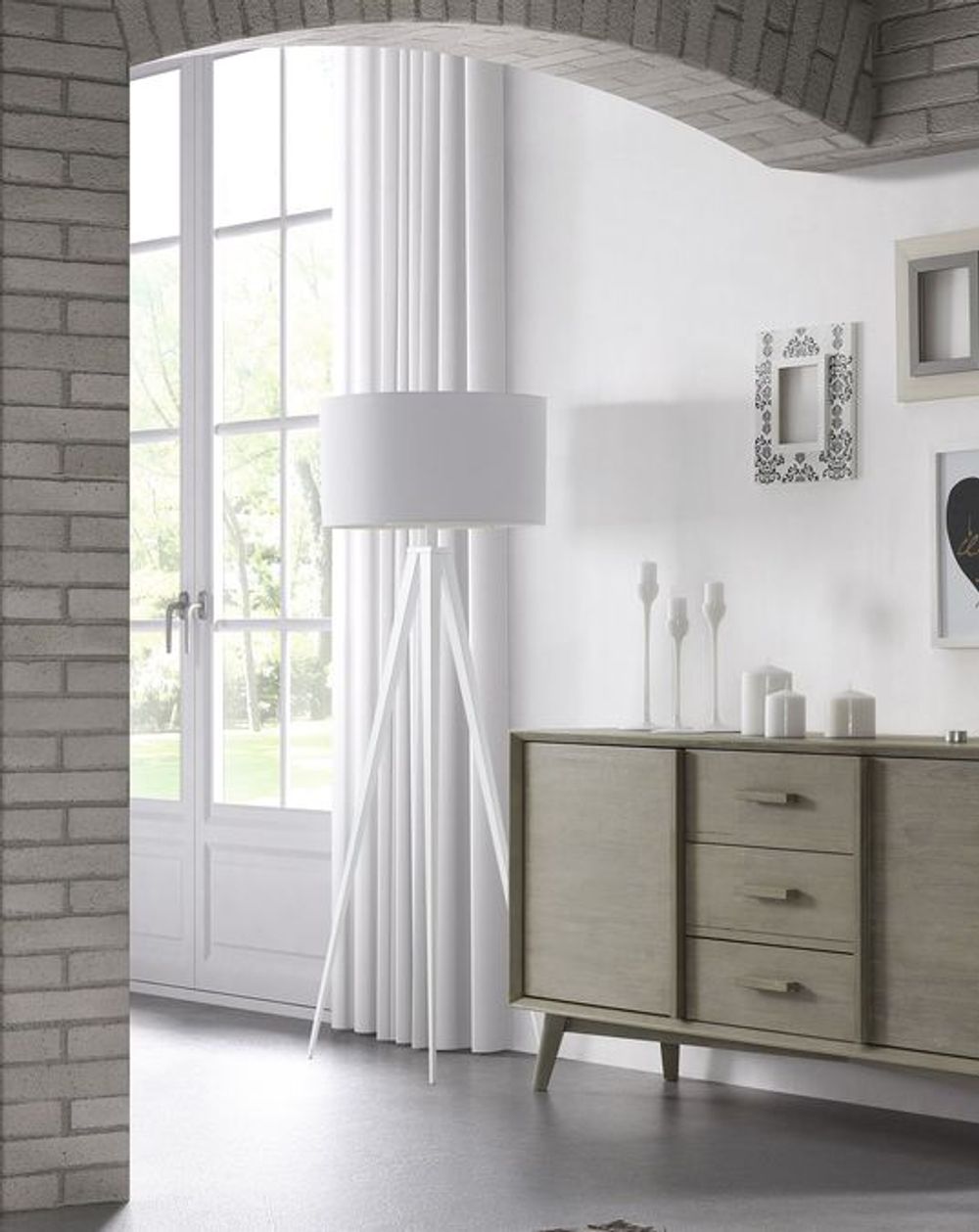 Vloerlamp IGUAZU - Zwart KAV A639E05