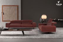 2-zit zetel MODERNO - Leder Sw CAL MO 2Z