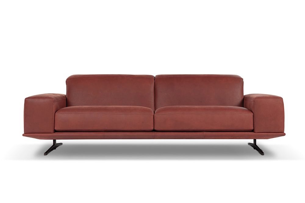 2-zit zetel MODERNO - Leder Sw CAL MO 2Z
