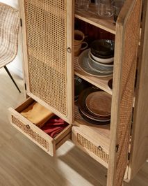 Barkast NALU - Hout/rotan KAV CC1936FN46