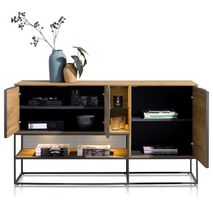 Dressoir CITY 160cm - Railway Brown HEH 40935-RWB