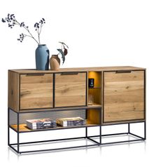 Dressoir CITY 160cm - Railway Brown HEH 40935-RWB