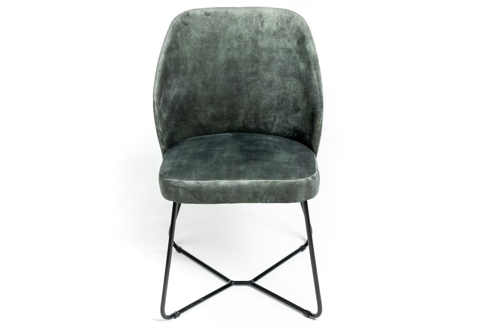 Stoel LEX - Groen velvet PMP LE STP5