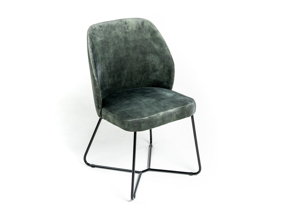 Stoel LEX - Groen velvet PMP LE STP5