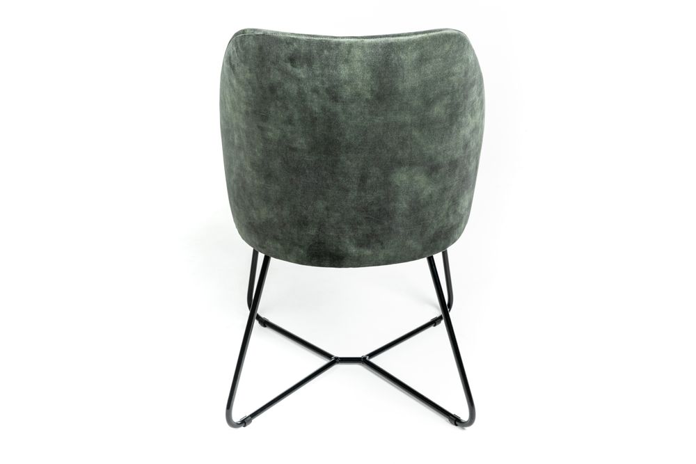 Stoel LEX - Groen velvet PMP LE STP5