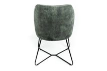 Stoel LEX - Groen velvet PMP LE STP5
