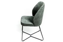 Stoel LEX - Groen velvet PMP LE STP5