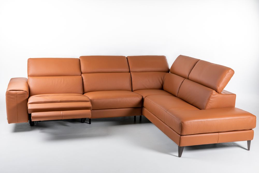 Hoekzetel BENJAMIN - Cognac leder CAL BN HKS2