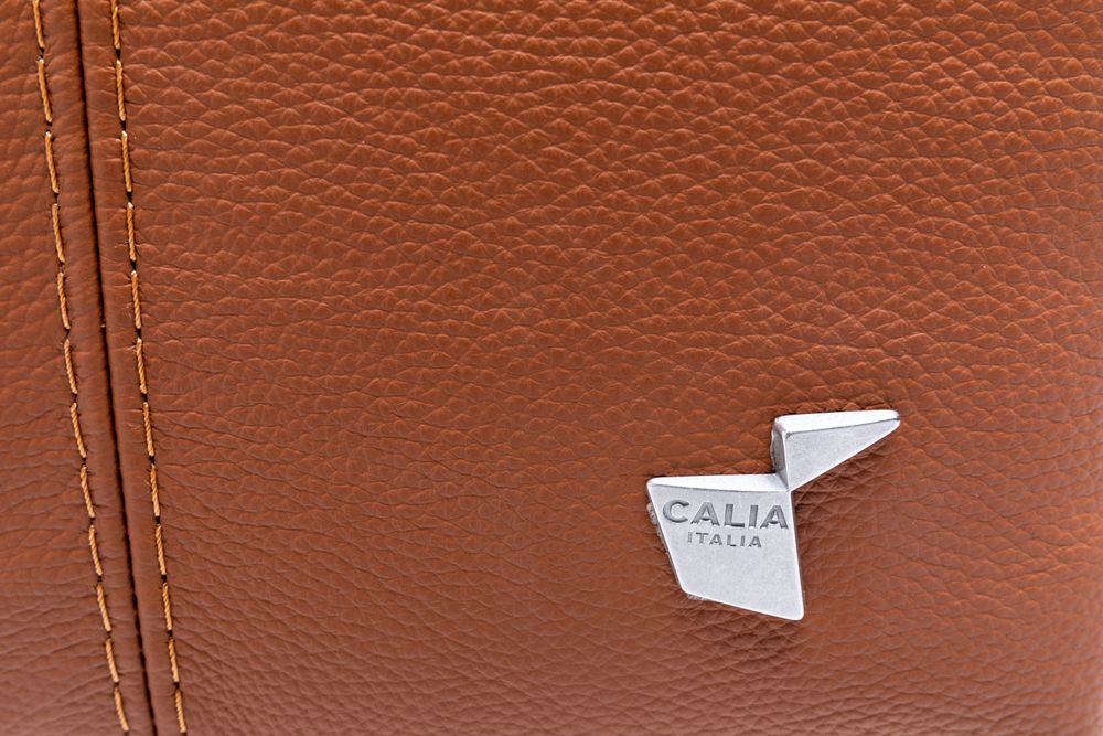 Hoekzetel BENJAMIN - Cognac leder CAL BN HKS2