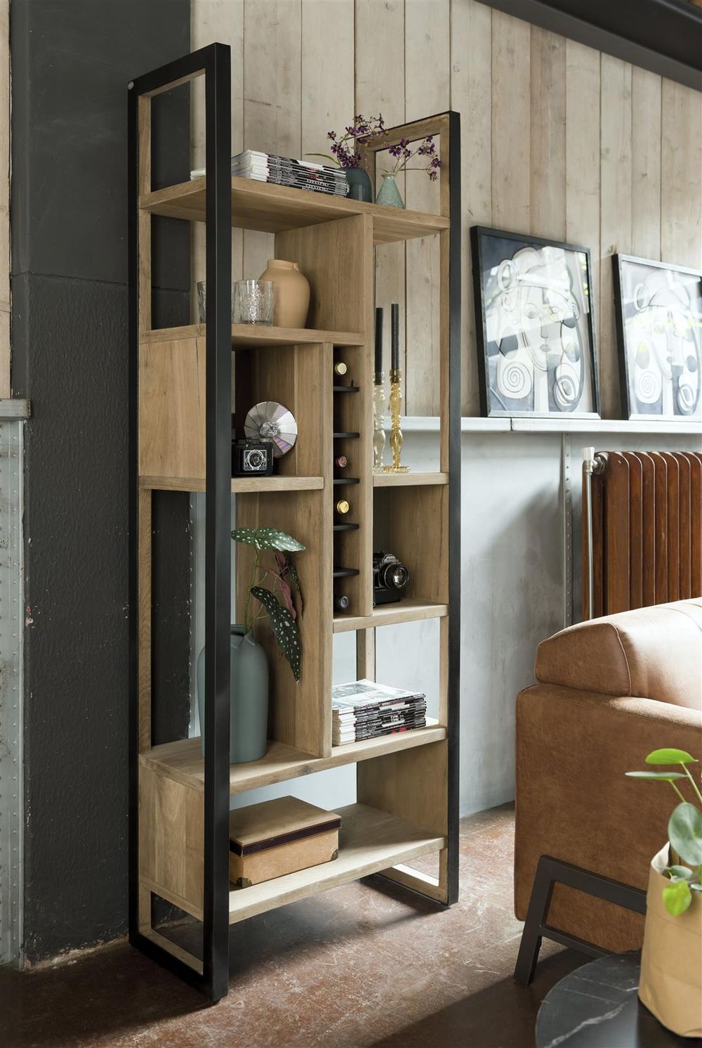 Roomdivider METALO - Railway Brown HEH 40960-RWB