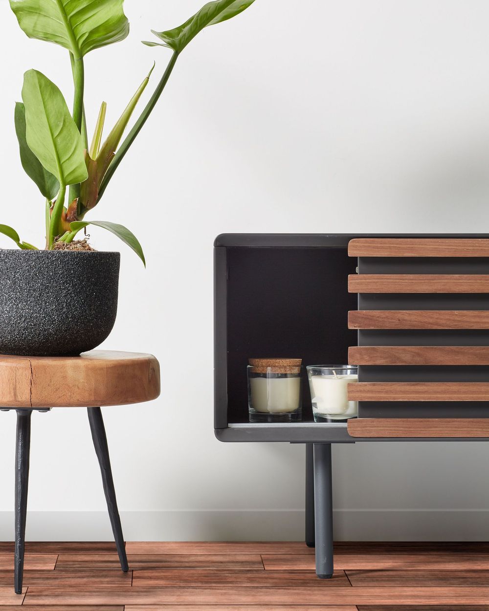 Bijzettafel hoog EIDER - Acacia KAV CC0409M43