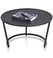 Bijzettafel CITY - Zwart metaal HEH 40950-OBL
