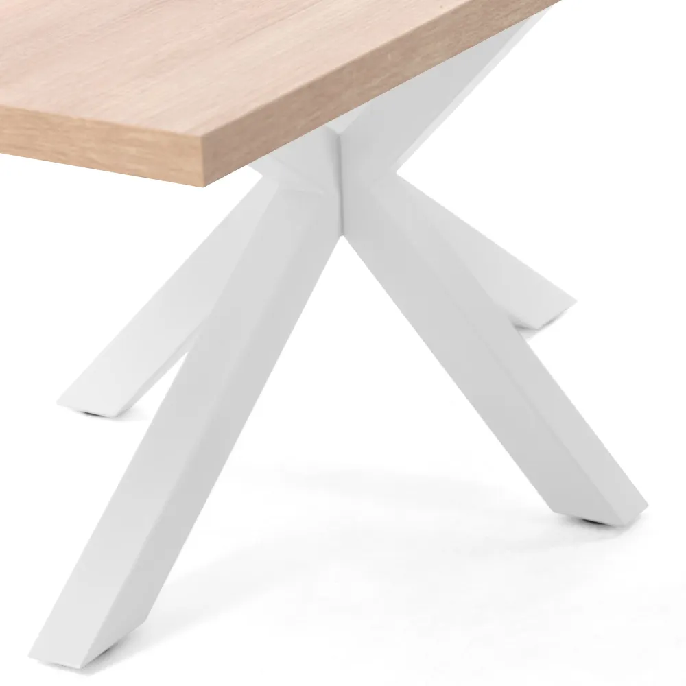 Eetkamertafel ARGO - Eik/wit KAV C360M46