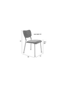Stoel BENSON - Oker ZVR 1100388
