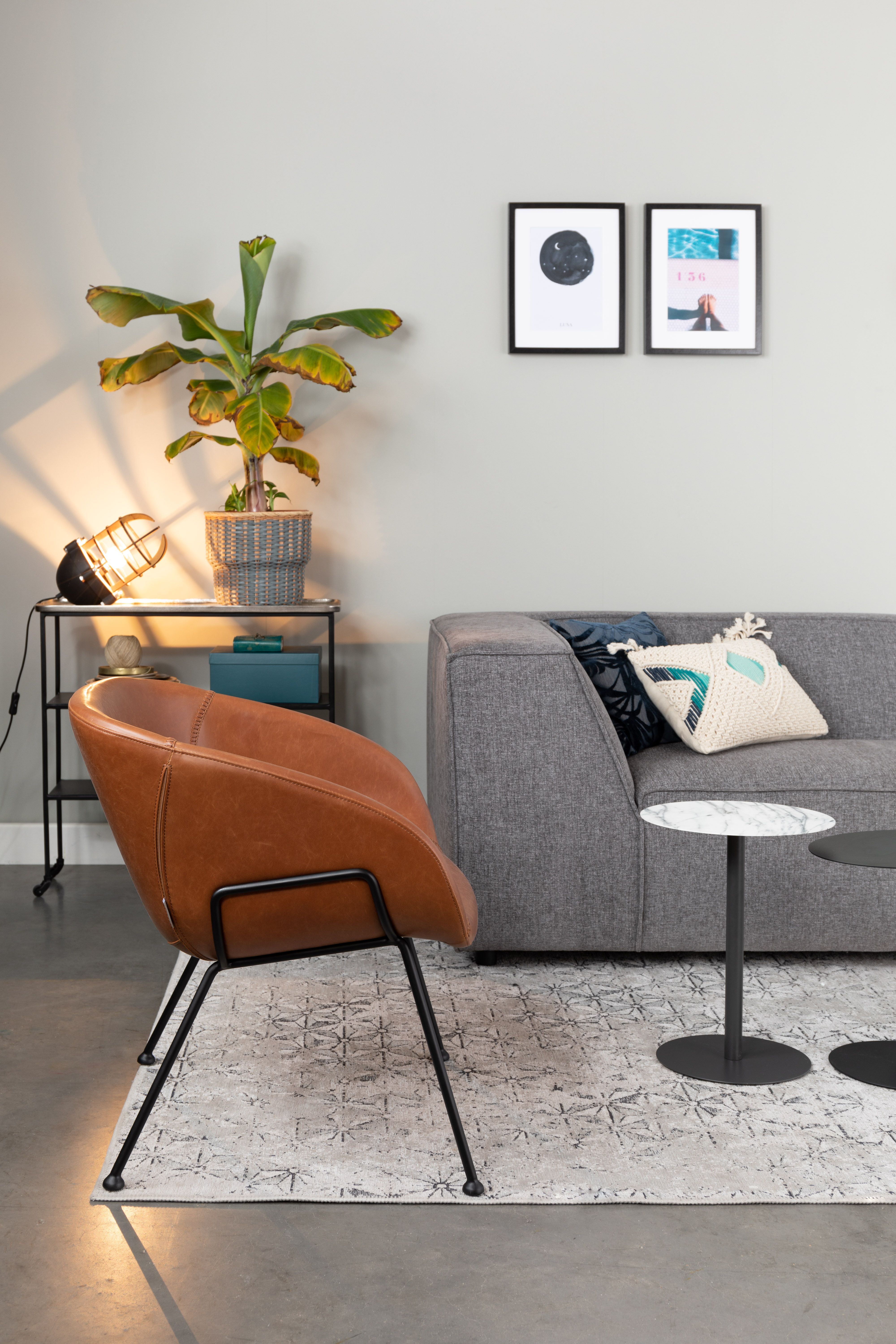 Lounge chair FESTON - Black