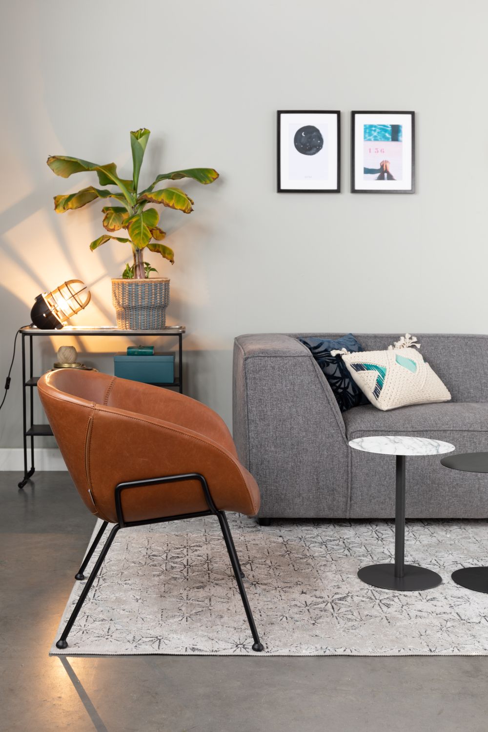 Lounge chair FESTON - Grey ZVR 3100073