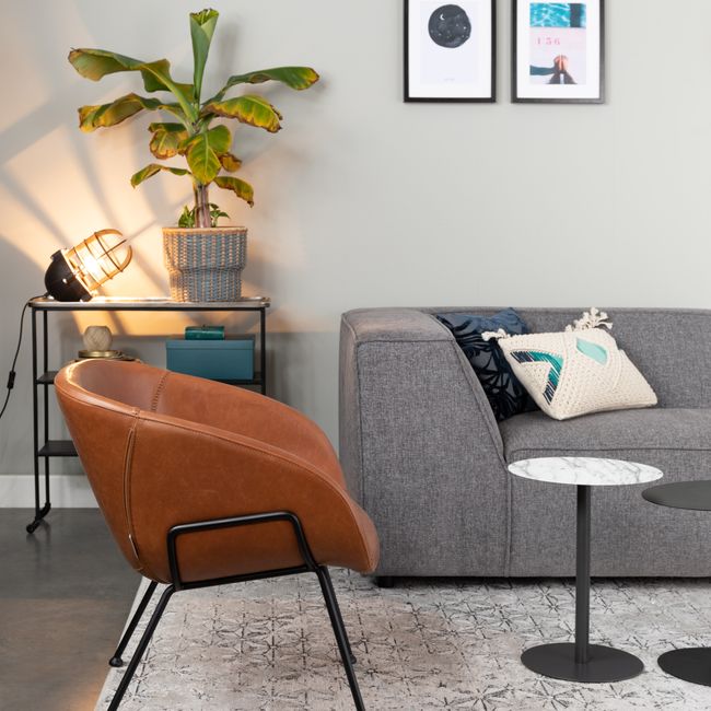 Lounge chair FESTON - Black