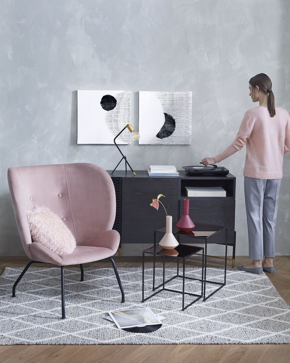 Tapijt AMY - Grijs KAV AA1087J14