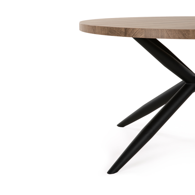 Ronde eetkamertafel CARMA - Lamulux mango