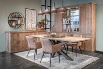 Tafel LIN - Teak/metaal LEL-21-000005