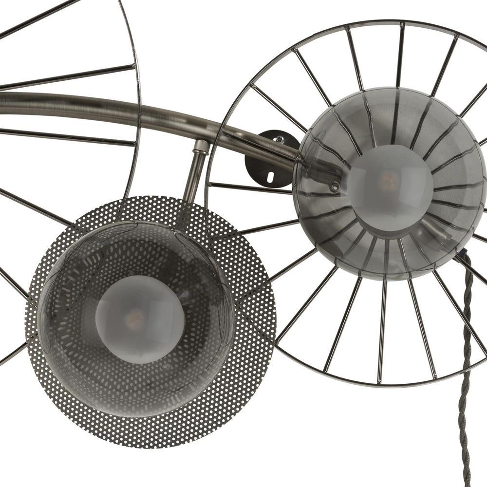 Wandlamp CRAWFORD - Metaal CCM 41893ANT