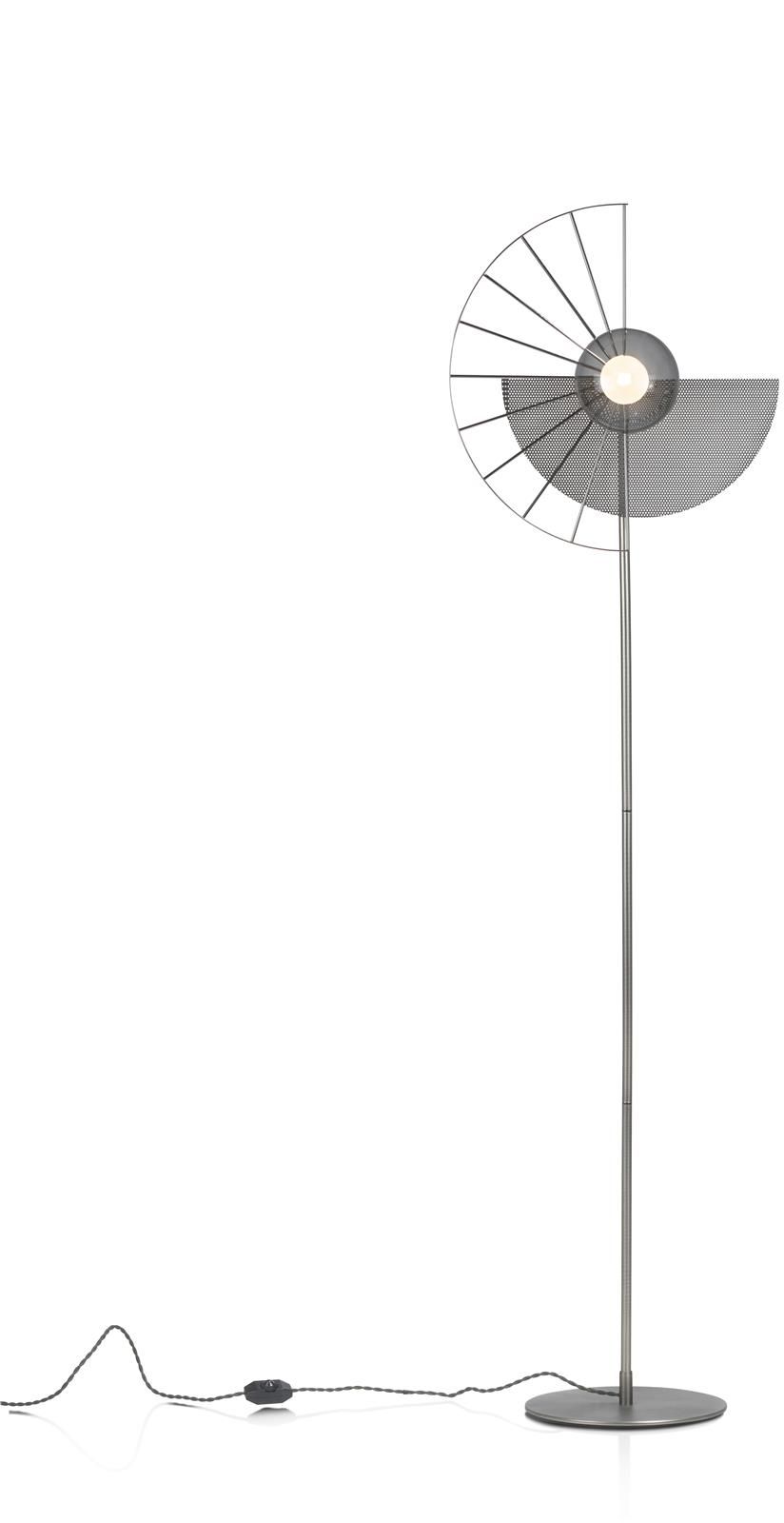 Vloerlamp CRAWFORD - Metaal CCM 41895ANT