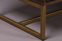 Dressoir CLASS hoog - Acacia wood/brass ZVR 4300018