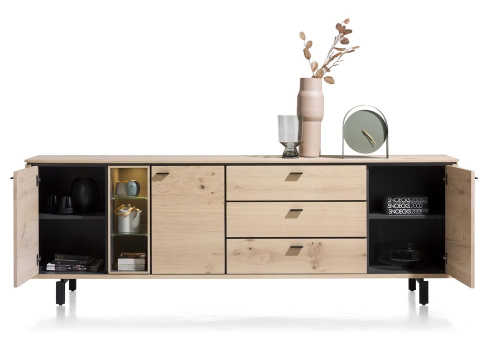 Dressoir LIVADA groot - Natural lacquered HEH 42232-NAL
