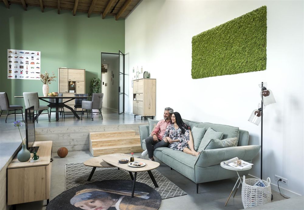 Tv-meubel LIVADA klein - Natural lacquered HEH 42237-NAL