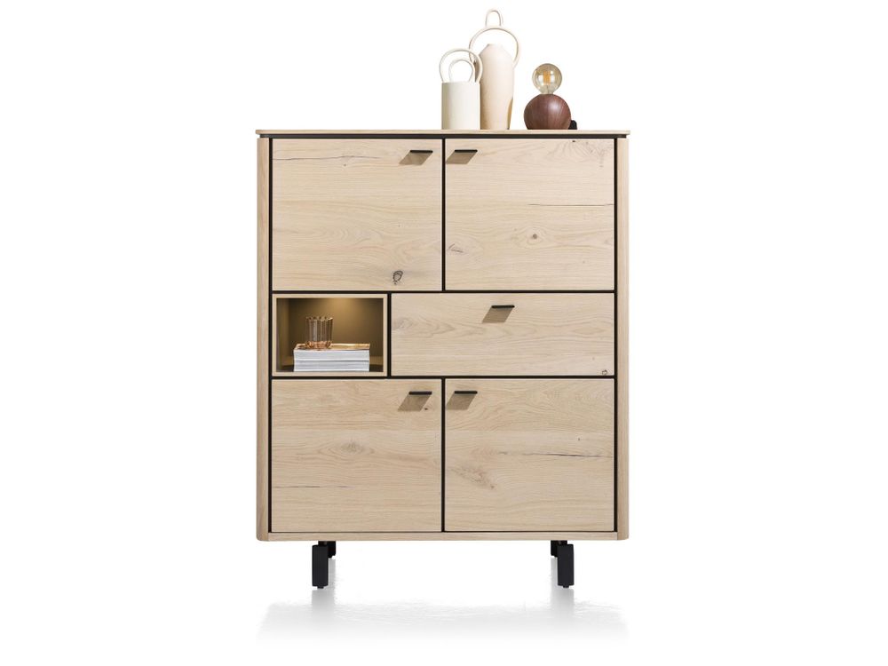 Wandkast LIVADA - Natural lacquered HEH 42238-NAL
