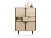 Wandkast LIVADA - Natural lacquered HEH 42238-NAL