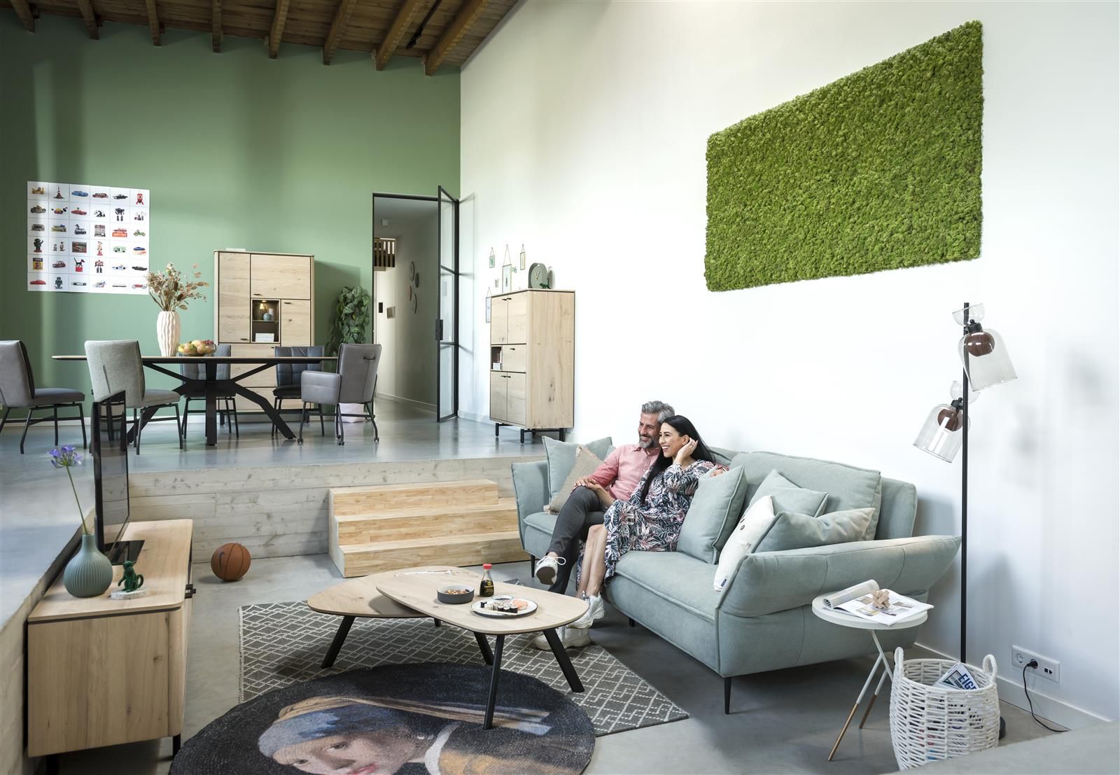 Salontafel LIVADA - Natural lacquered