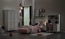 Bed LORA 90x200 cm - Wit INF-3-000022