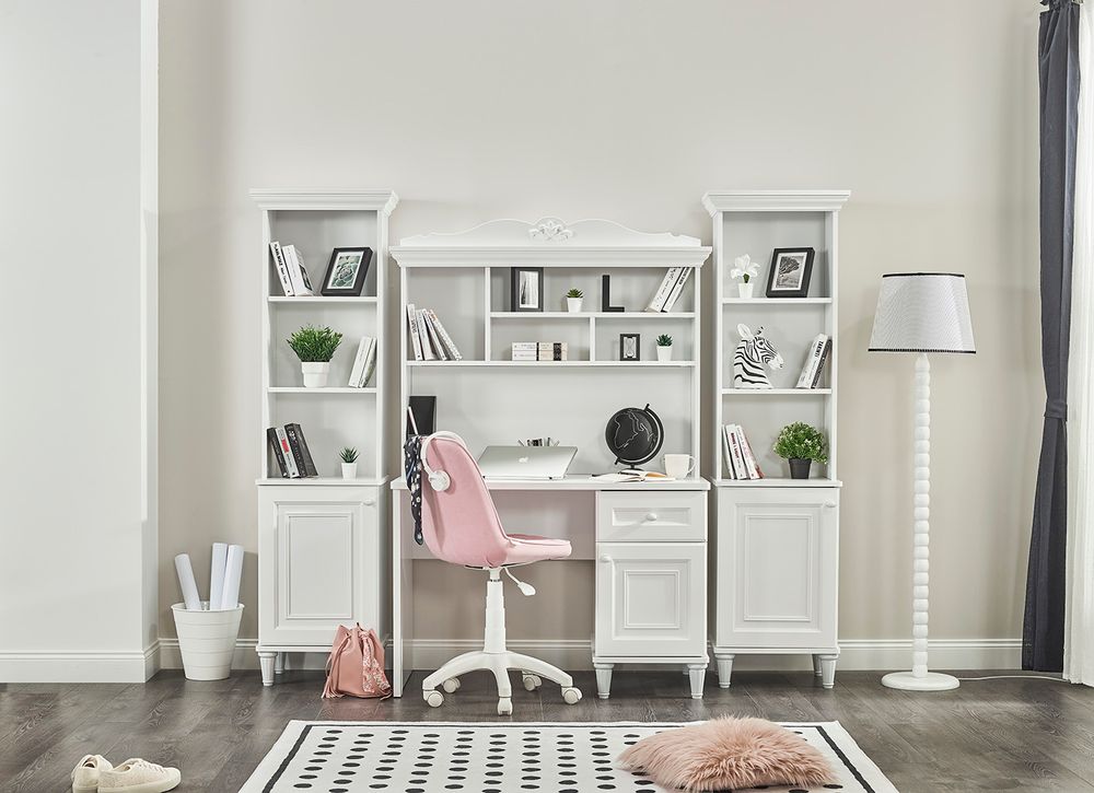 Opzetstuk voor bureau LORA - Wit INF-3-000033