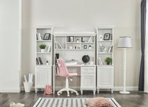 Opzetstuk voor bureau LORA - Wit INF-3-000033