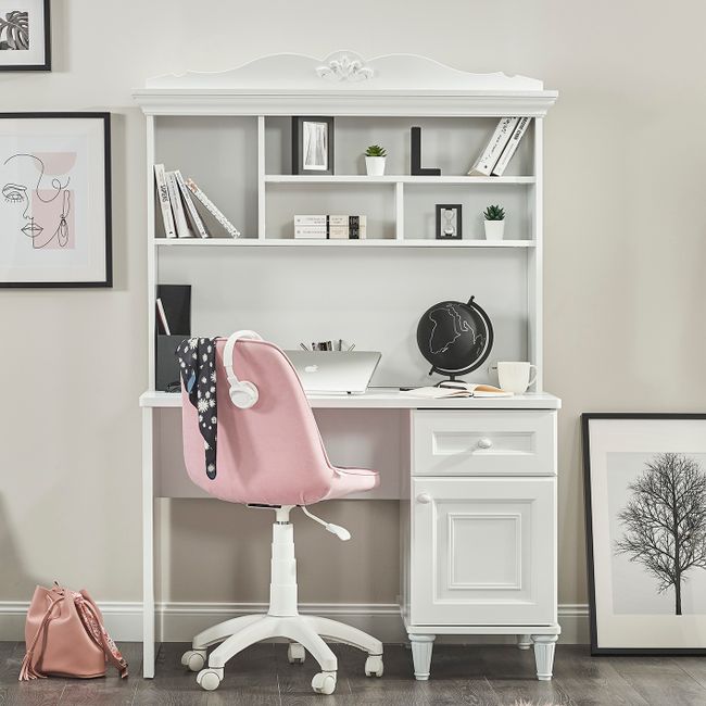 Bureaustoel LORA - Roze