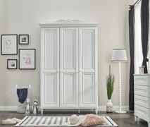 Kleerkast 3 deuren LORA - Wit INF-3-000030