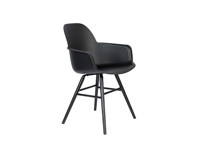 Armstoel ALBERT - All Black