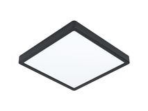 Plafondlamp FUEVA 5 vierkant - Zwart EGL 99271