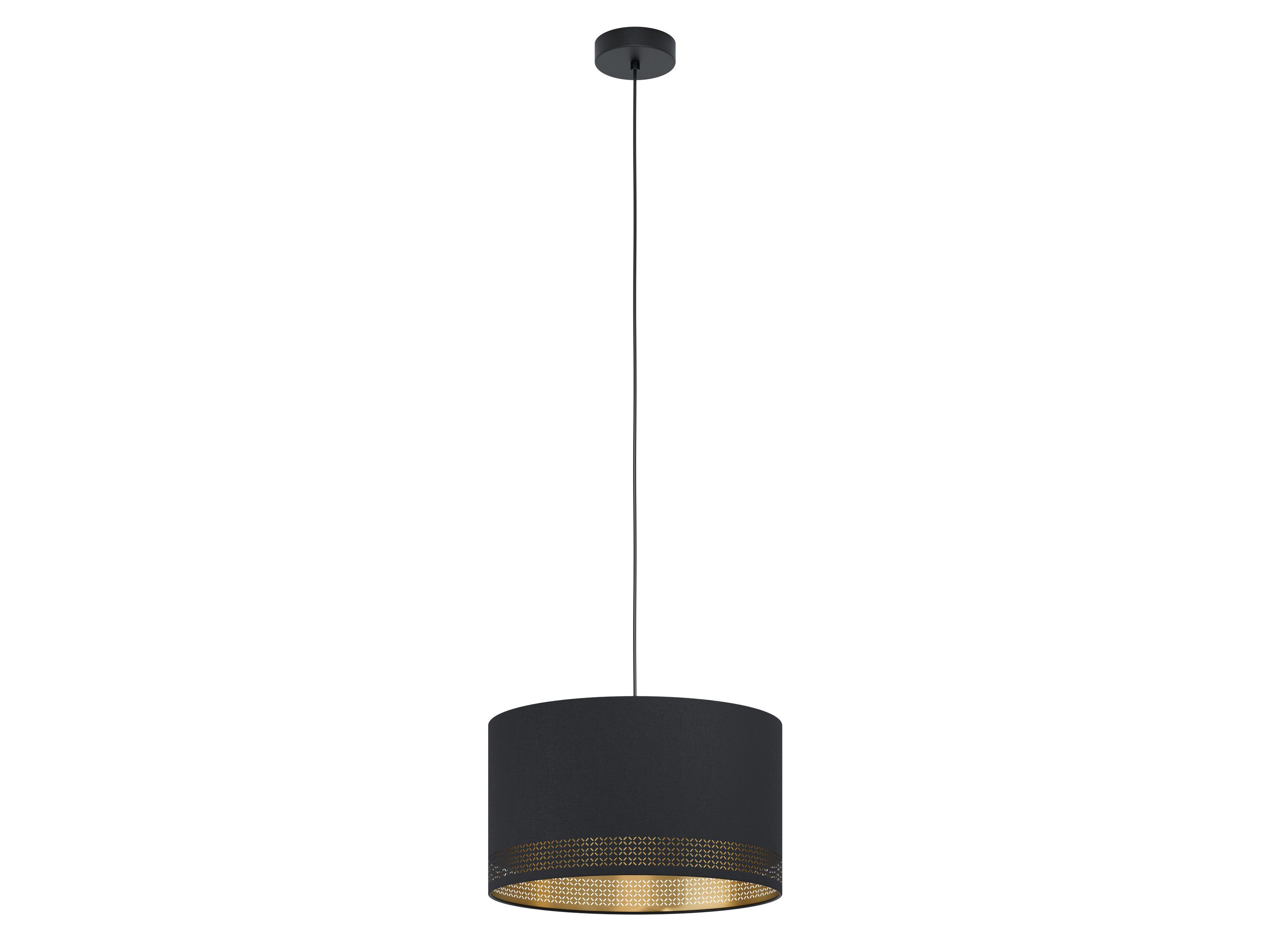 Hanglamp ESTEPERRA smal - Zwart/goud